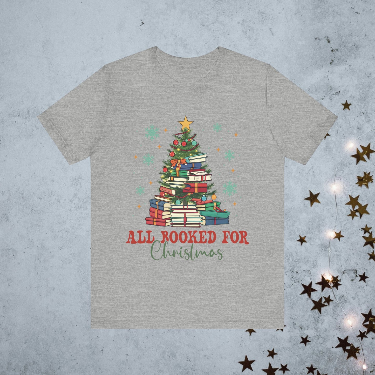 All Booked For Christmas- Tee