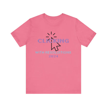 Clicking With Resolutions 2024 T-Shirt