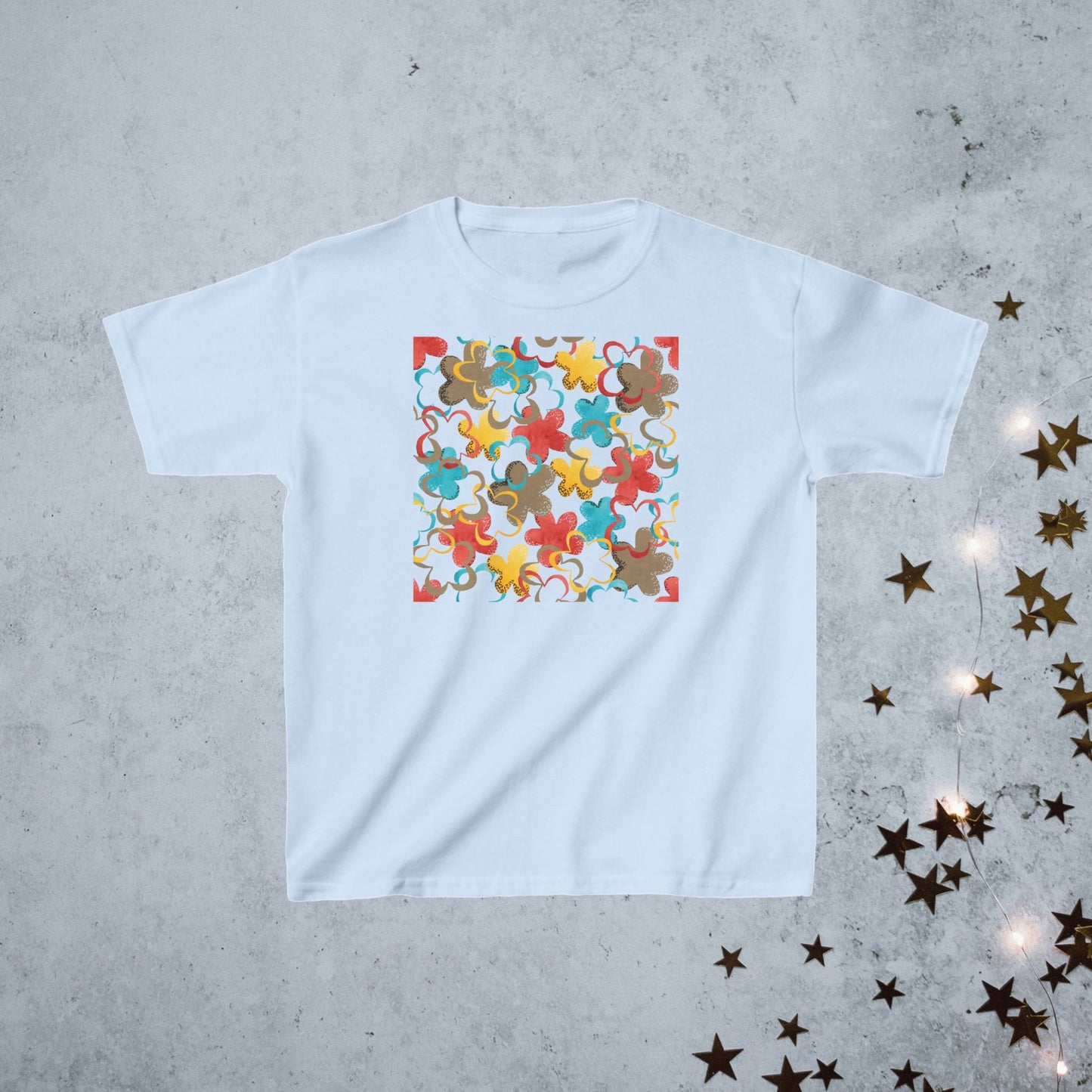 Kids T-Shirt- Floral Pattern