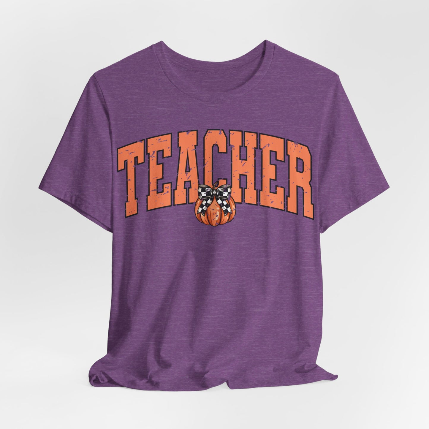 Teacher Pumpkin-Retro