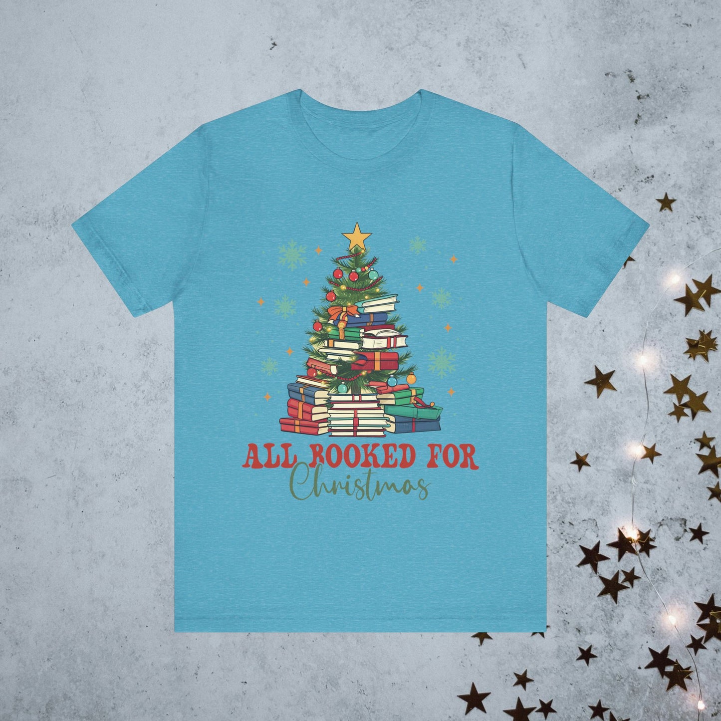 All Booked For Christmas- Tee