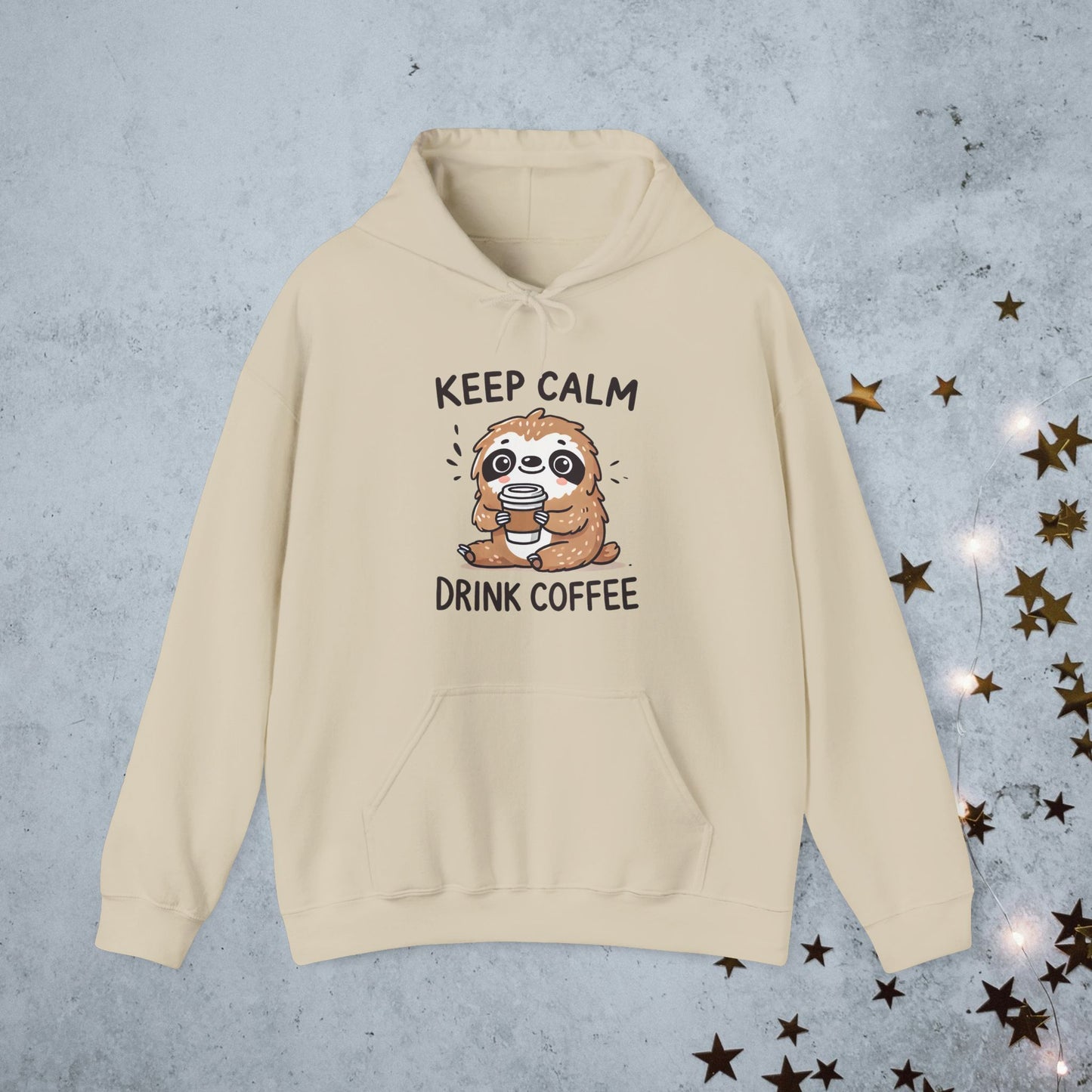 Keep Calm Drink Coffee Hoodie