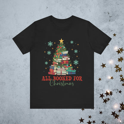 All Booked For Christmas- Tee