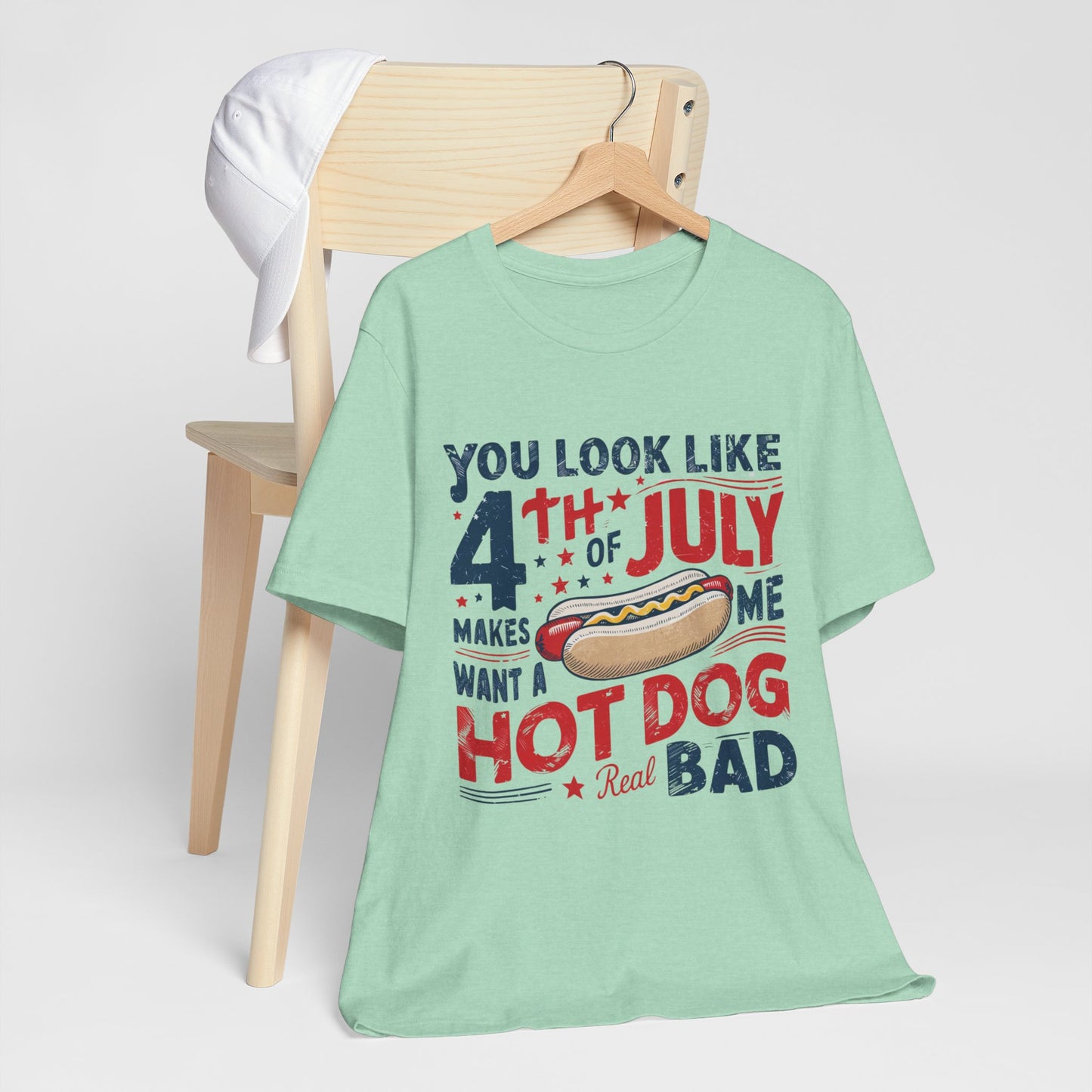 Hot Dog 4th July Shirt