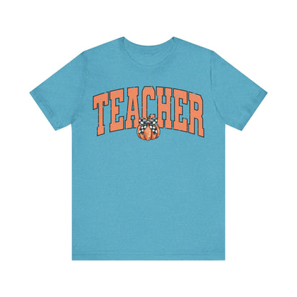 Teacher Pumpkin-Retro