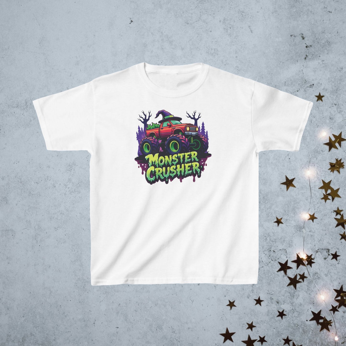 Kids T-Shirt- Monster Crusher