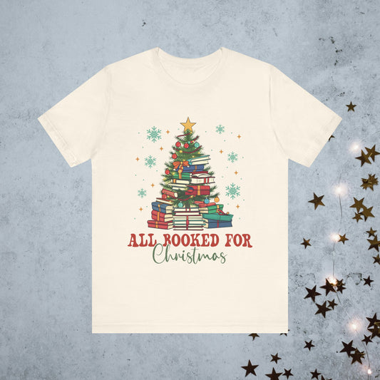 All Booked For Christmas- Tee