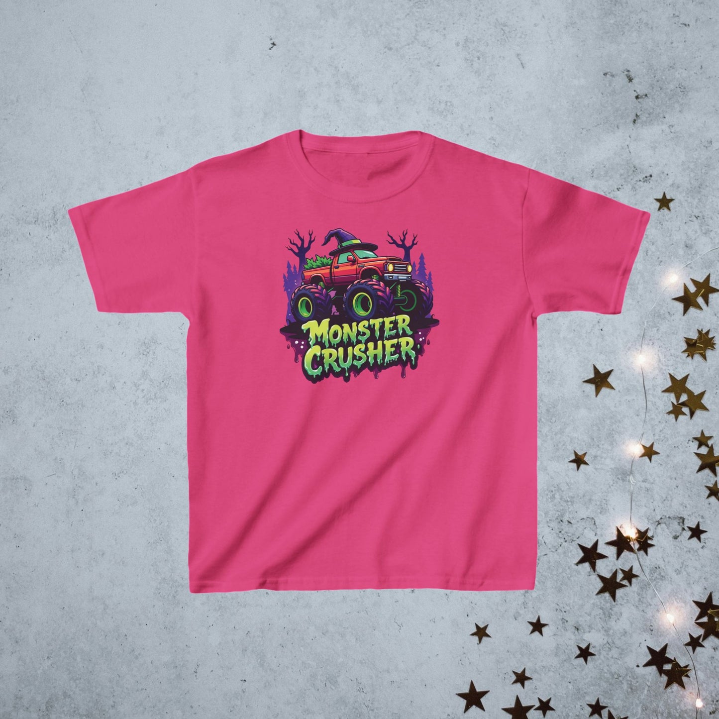 Kids T-Shirt- Monster Crusher