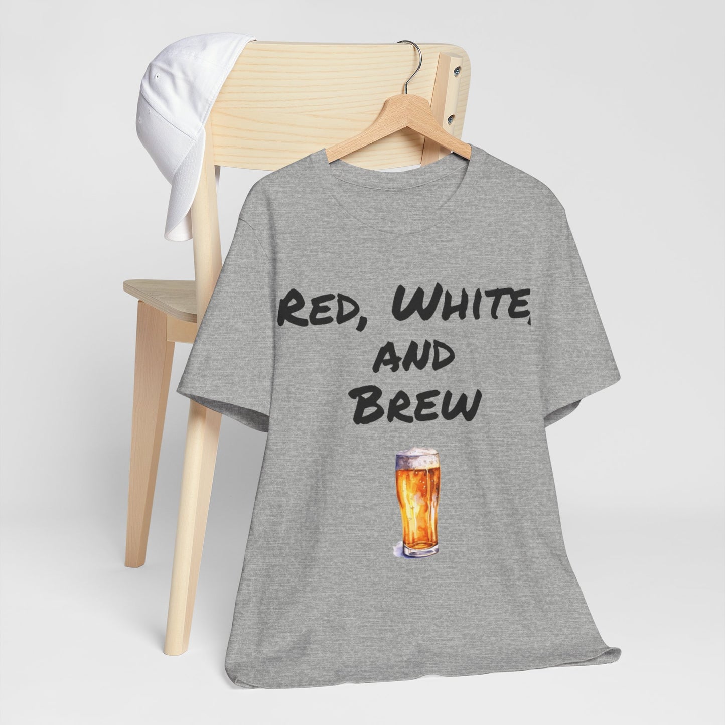 Red, White and Brew- T-Shirt