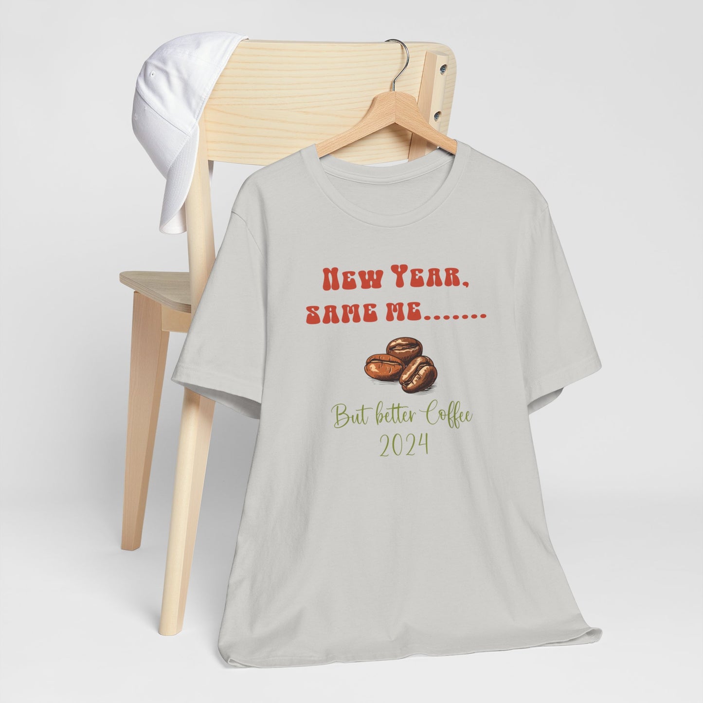 New Year Same Me But Better Coffee 2024 T-Shirt #3