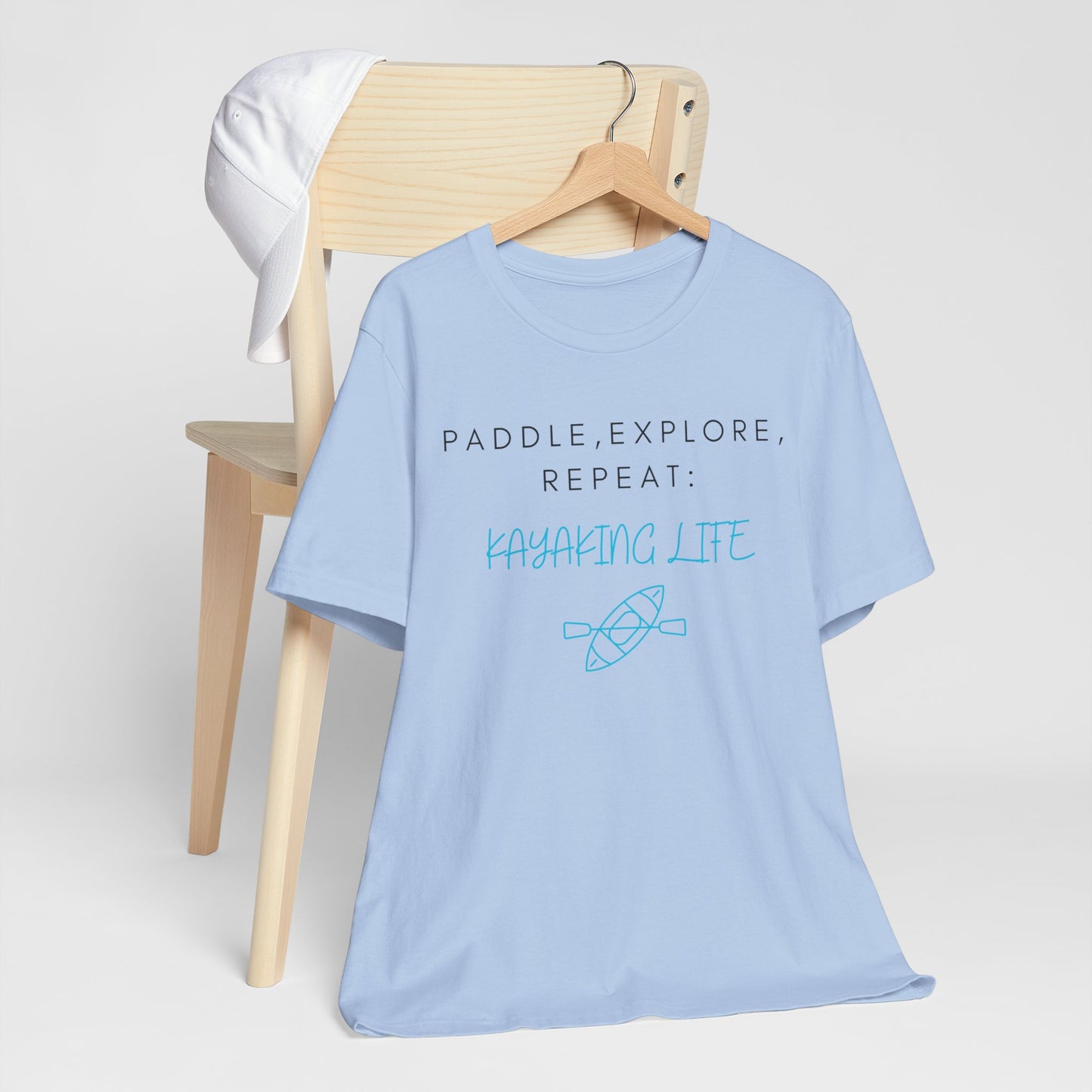 Paddle Explore Repeat Kayaking life T-Shirt