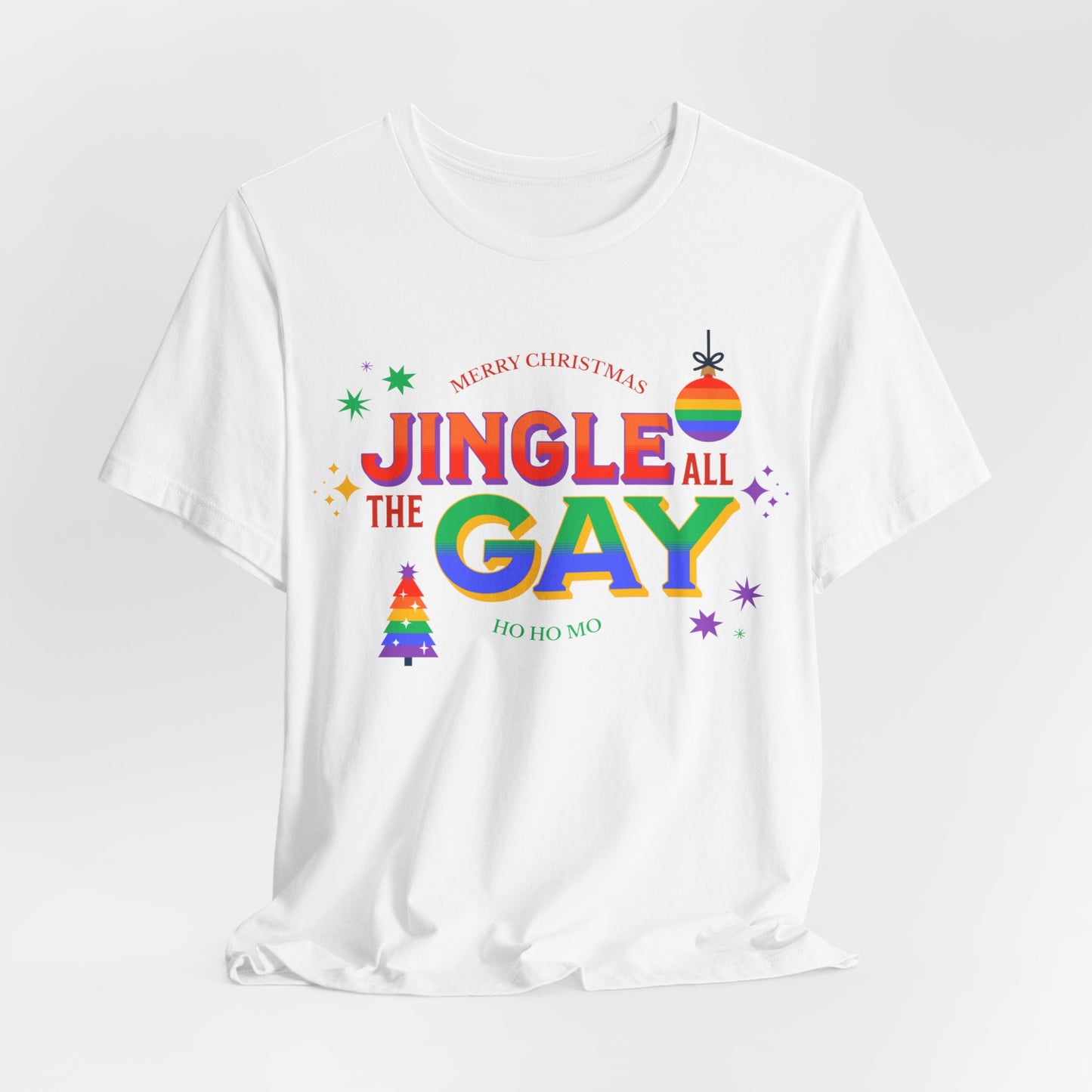 Jingle All The Gay T-Shirt